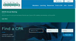 Desktop Screenshot of dscpa.org