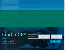 Tablet Screenshot of dscpa.org